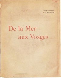 Book cover of "De la mer aux Vosges"