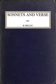 Book cover of "Sonnets and Verse"