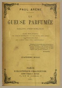 Book cover of "La gueuse parfumée: Récits provençaux"