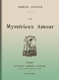 Book cover of "Un mystérieux amour"