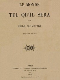 Book cover of "Le monde tel qu'il sera"