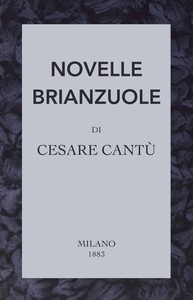 Book cover of "Novelle brianzuole"