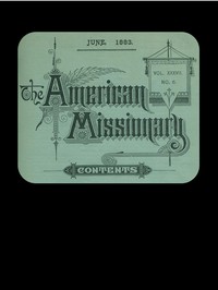Book cover of "The American Missionary — Volume 37, No. 6, June 1883"