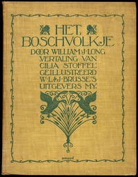 Book cover of "Het Boschvolkje"