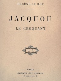 Book cover of "Jacquou le Croquant"