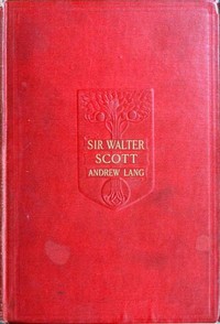 Book cover of "Sir Walter Scott"