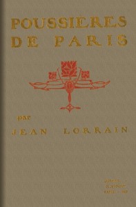 Book cover of "Poussières de Paris"