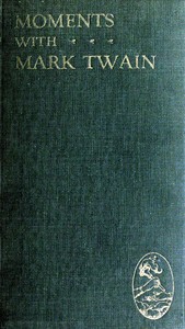 Book cover of "Moments with Mark Twain"