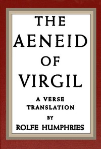 Book cover of "The Aeneid of Virgil"