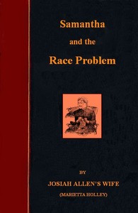 Book cover of "Samantha on the Race Problem"