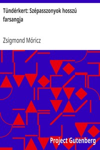 Book cover of "Tündérkert: Szépasszonyok hosszú farsangja"