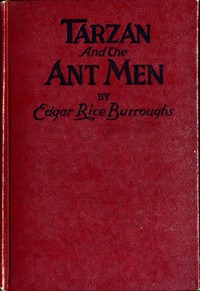 Book cover of "Tarzan and the Ant Men"