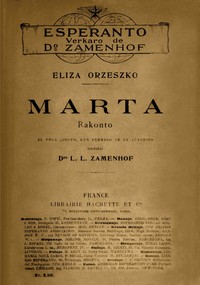 Book cover of "Marta"
