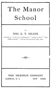 Book cover of "The Manor School"