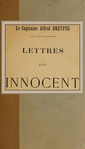 Book cover of "Lettres d'un innocent"