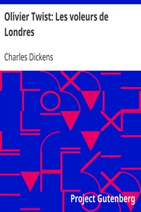 Book cover of "Olivier Twist: Les voleurs de Londres"
