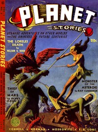 Book cover of "Monster of the Asteroid"