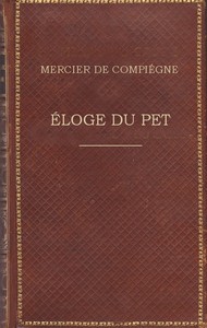 Book cover of "Éloge du pet"