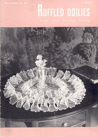Book cover of "Ruffled Doilies and the Pansy Doily"