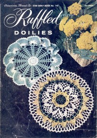 Book cover of "Ruffled Doilies"