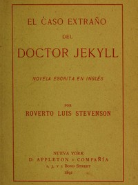 Book cover of "El caso extraño del Doctor Jekyll"