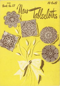 Book cover of "New Tablecloths"