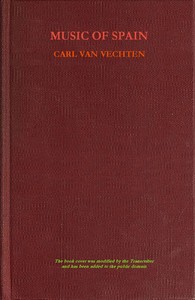 Book cover of "The Music of Spain"