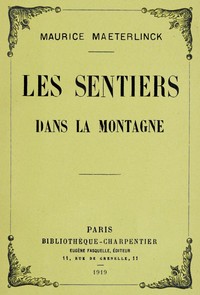 Book cover of "Les sentiers dans la montagne"