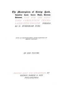 Book cover of "Indiana"