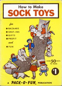 Book cover of "How to Make Sock Toys"