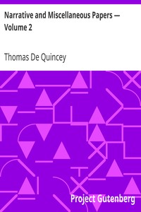 Book cover of "Narrative and Miscellaneous Papers — Volume 2"