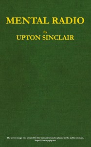 Book cover of "Mental Radio"