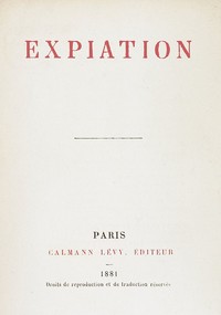 Book cover of "Expiation"