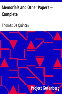 Book cover of "Memorials and Other Papers — Complete"