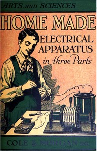 Book cover of "Home-made Electrical Apparatus"