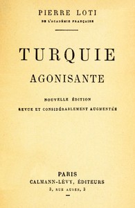 Book cover of "Turquie agonisante"