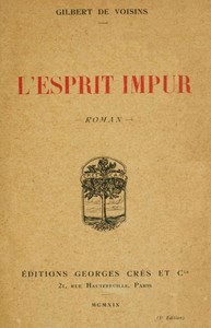 Book cover of "L'esprit impur: roman"