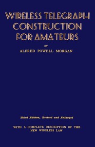 Book cover of "Wireless Telegraph Construction For Amateurs"