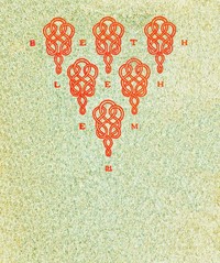 Book cover of "Bethlehem: A Nativity Play"
