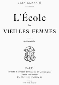 Book cover of "L'école des vieilles femmes"