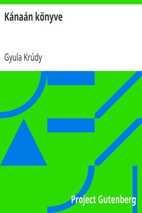 Book cover of "Kánaán könyve"