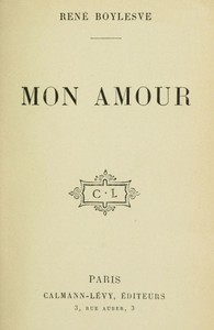 Book cover of "Mon amour"