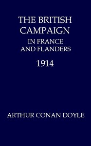 Book cover of "The British Campaign in France and Flanders, 1914"
