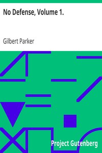 Book cover of "No Defense, Volume 1."