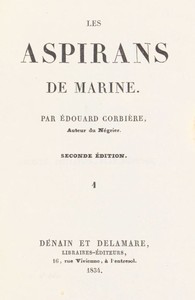 Book cover of "Les Aspirans de marine, volume 1"