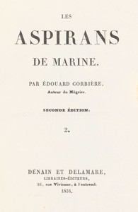 Book cover of "Les Aspirans de marine, volume 2"