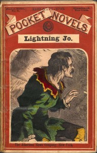 Book cover of "Lightning Jo, the Terror of the Santa Fe Trail: A Tale of the Present Day"