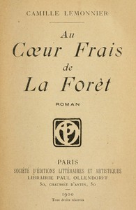 Book cover of "Au Coeur Frais de la Forêt: Roman"