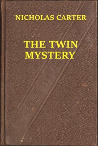 Book cover of "The Twin Mystery; Or, A Dashing Rescue"