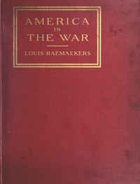 Book cover of "America in the War - Each cartoon faced with a page of comment by a distinguished American, the text forming an anthology of patriotic opinion"
